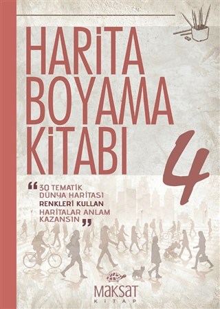 Harita Boyama Kitabı 4