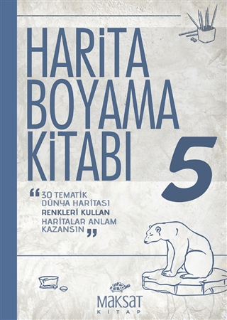 Harita Boyama Kitabı 5
