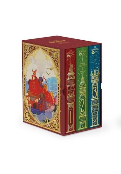 Harry Potter 1-3 Box Set: MinaLima Edition J. K. Rowling