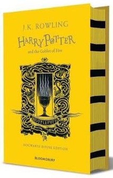 Harry Potter and the Goblet of Fire  Hufflepuff Edition (Harry Potter House Editions) (Ciltli)