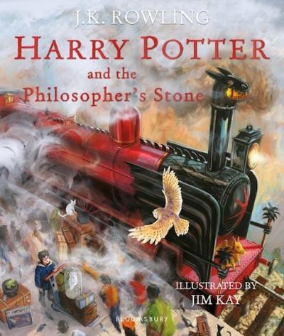 Harry Potter and the Philosophers Stone: Illustrated Edition J. K. Row