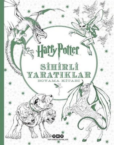 Harry Potter Sihirli Yaratıklar Boyama Kitabı Kolektif