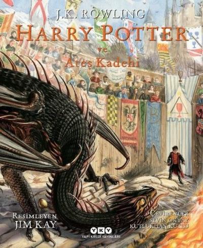 Harry Potter ve Ateş Kadehi 4 - Resimli Özel Baskı (Ciltli)