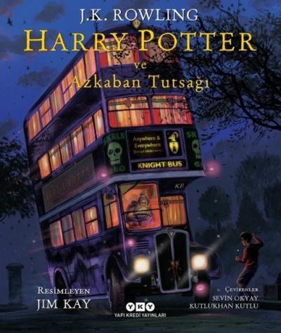 Harry Potter ve Azkaban Tutsağı - 3 (Resimli Özel Baskı) (Ciltli) J. K