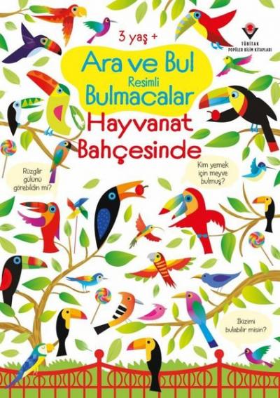 Hayvanat Bahçesinde  - Ara ve Bul Resimli Bulmacalar