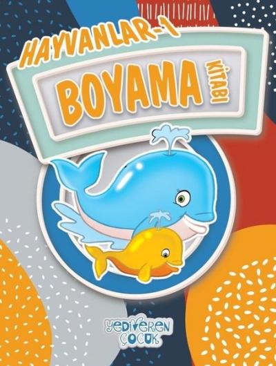 Hayvanlar 1-Boyama Kitabı