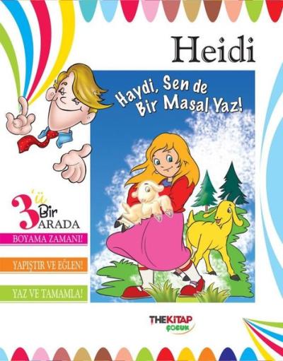 Heidi - 3'ü Birarada Etkinlik Kitabı