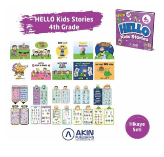 Hello Kids Stories 4nd Grade (Ciltli)