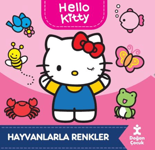 Hello Kitty - Hayvanlarla Renkler (Ciltli) Kolektif