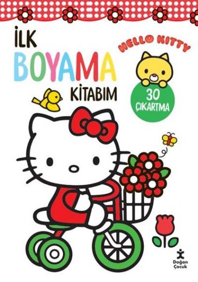 Hello Kitty - İlk Boyama Kitabım - 30 Çıkartma