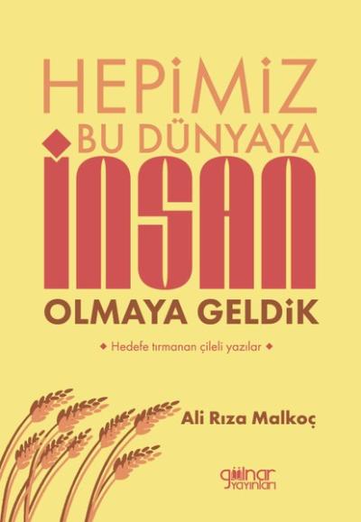 Hepimiz Bu Dünyaya İnsan Olmaya Geldik Ali Rıza Malkoç