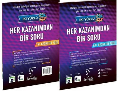 Her Kazanımdan Bir Soru TYT - AYT Geometri Soru Bankası