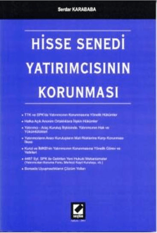Hisse Senedi Yatırımcısının Korunması