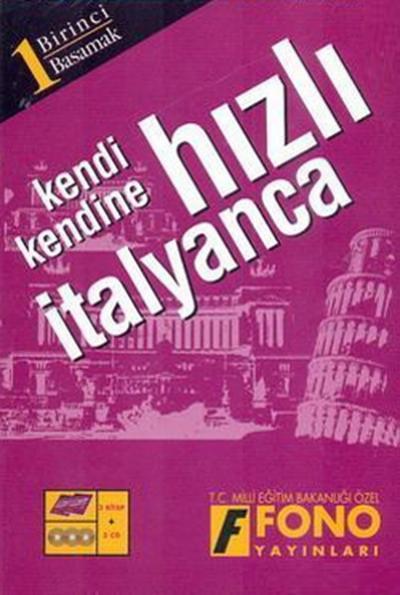 Hızlı İtalyanca 1.Basamak Seti (2 Kitap 2 CD) - Kutulu %25 indirimli K