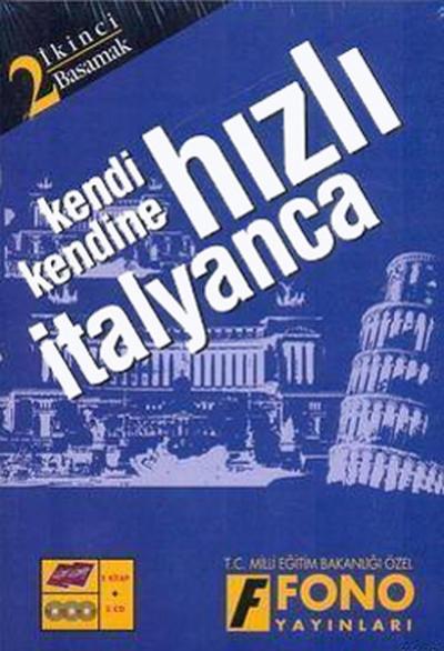Hızlı İtalyanca 2.Basamak Seti (2 Kitap 3 CD) - Kutulu %25 indirimli K