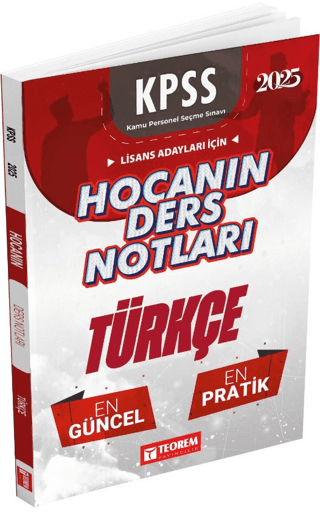 Hocanın Ders Notları Türkçe