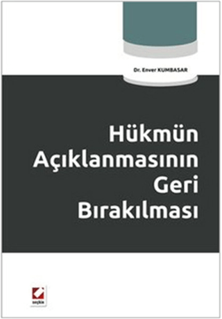 Hükmün Açıklanmasının Geri Bırakılması