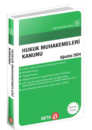 Hukuk Muhakemeleri Kanunu - Ağustos 2024