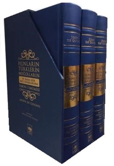 HunlarınTürklerin Moğolların ve Daha Sair Batı Tatarlarının Tarih-i Umumisi-3 Cilt Takım Kutulu (Ciltli)