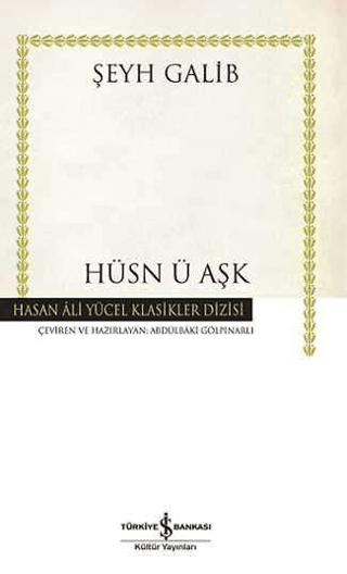 Hüsn ü Aşk (Ciltli) Şeyh Galib