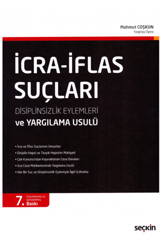 İcra - İflas Suçları (Ciltli)