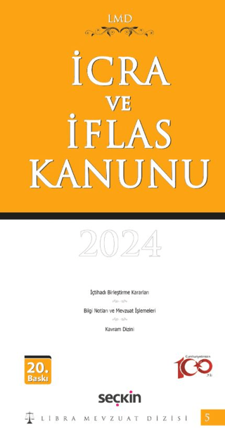 İcra ve İflas Kanunu / LMD–5 (Ciltli)