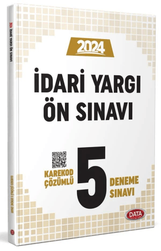İdari Yargı Ön Sınavı 5 Deneme Sınavı - Karekod Çözümlü