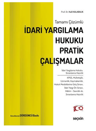 İdari Yargılama Hukuku Pratik Çalışmalar