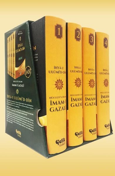 İhya-u Ulumi'd Din 4 Cilt Takım Büyük Boy (Ciltli) İmam-ı Gazali