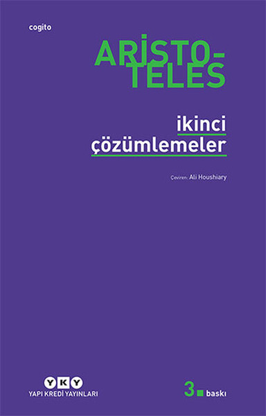 İkinci Çözümlemeler Aristoteles