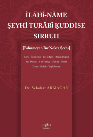 İlahi-Name Şeyhi Turabi Kuddise Sirruh