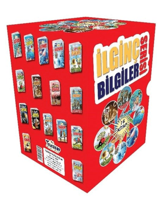 İlginç Bilgiler Serisi Seti - 16 Kitap Takım Muhammet Cüneyt Özcan