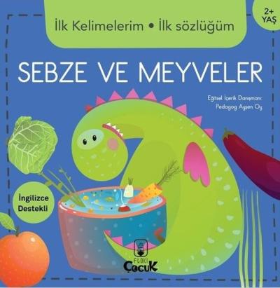 İlk Kelimelerim İlk Sözlüğüm Sebze ve Meyveler 2 + Yaş
