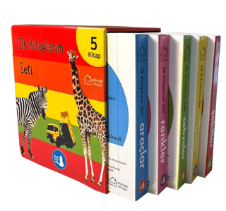 İlk Kitaplarım Seti 5 Kitap Kutulu Set (Ciltli)