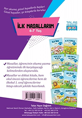 İlk Masallarım ( 8 Kitap Set )
