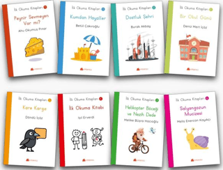 İlk Okuma Kitapları 8 Kitaplık Set