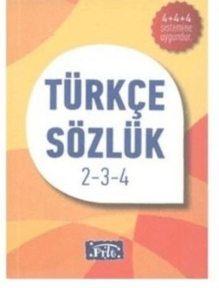 İlköğretim Türkçe Sözlük 2-3-4 Kolektif