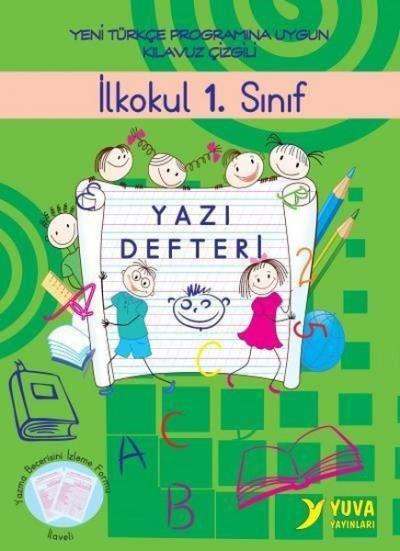 İlkokul 1. Sınıf Yazı Defteri-Dik Temel Harflerle Kolektif