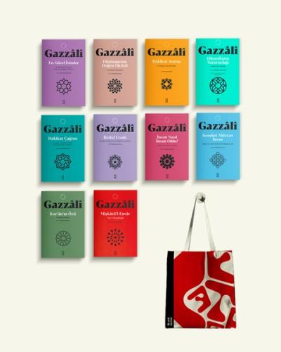 İmam Gazzali Kitap Seti - 10 Kitap Takım - Çanta Hediyeli