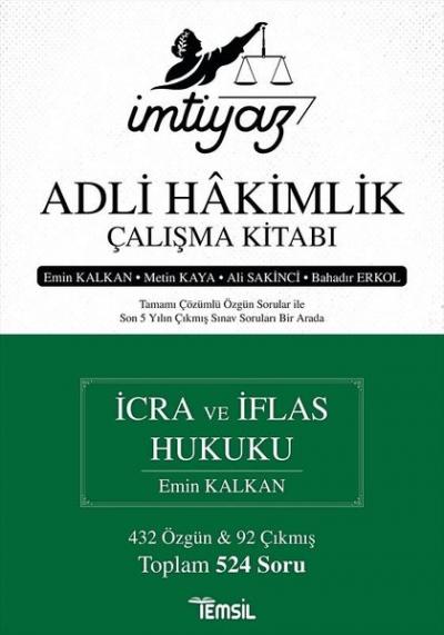 İmtiyaz Adli Hakimlik Çalışma Kitabı İcra Ve İflas Hukuku