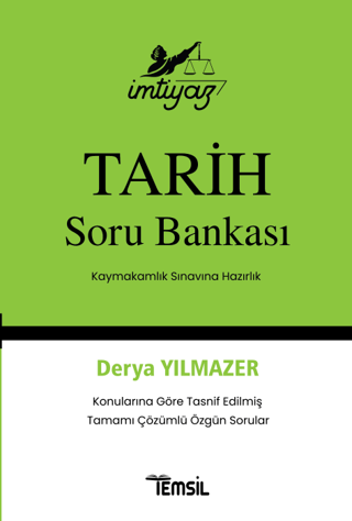 İmtiyaz Tarih Soru Bankası Derya Yılmazer