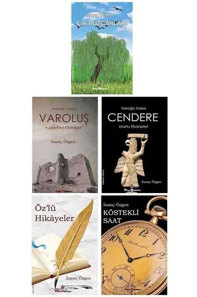 İnanç Özgen Kitapları Seti - 5 Kitap Takım İnanç Özgen