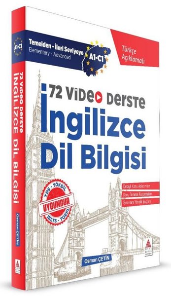 İngilizce Dil Bilgisi (72 Video Derste) A1 - C1 Türkçe Açıklamalı Osma