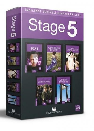 İngilizce Hikaye Seti - Stage 5 - 5 Kitap Takım