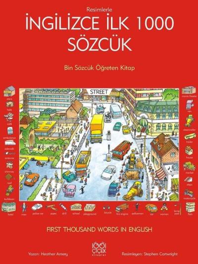 İngilizce İlk 1000 Sözcük - Bin Sözcük Öğreten Kitap