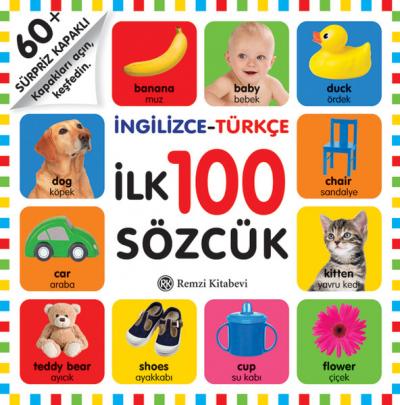İngilizce-Türkçe İlk 100 Sözcük (Ciltli)
