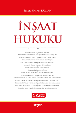İnşaat Hukuku (Ciltli)