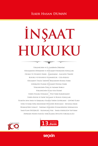 İnşaat Hukuku (Ciltli)