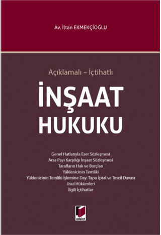 İnşaat Hukuku (Ciltli)