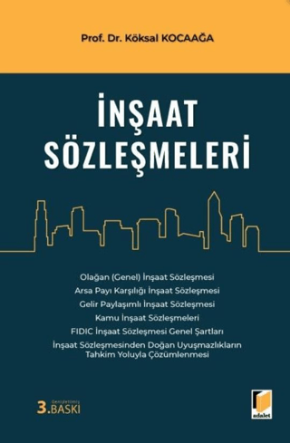 İnşaat Sözleşmeleri (Ciltli)